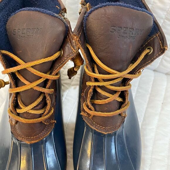 SPERRY Top-Sider Saltwater Duck Boots Women Size 10 - Picture 3 of 6
